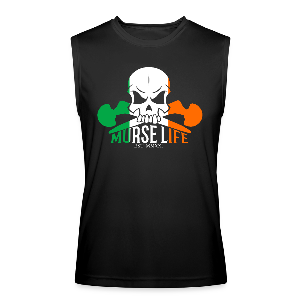 Men’s Performance Sleeveless Shirt - black