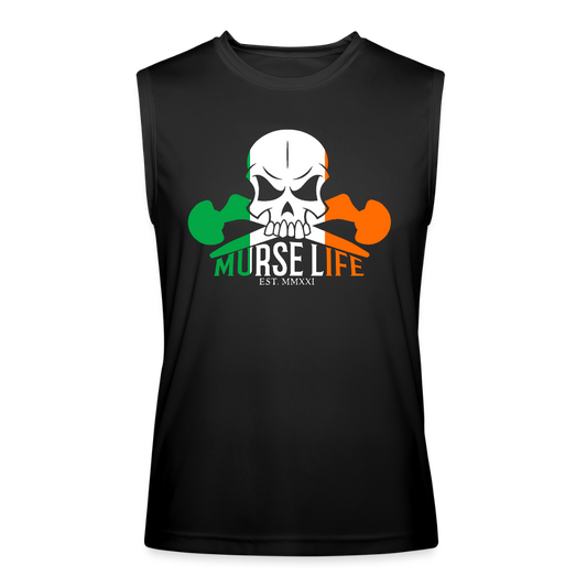 Men’s Performance Sleeveless Shirt - black