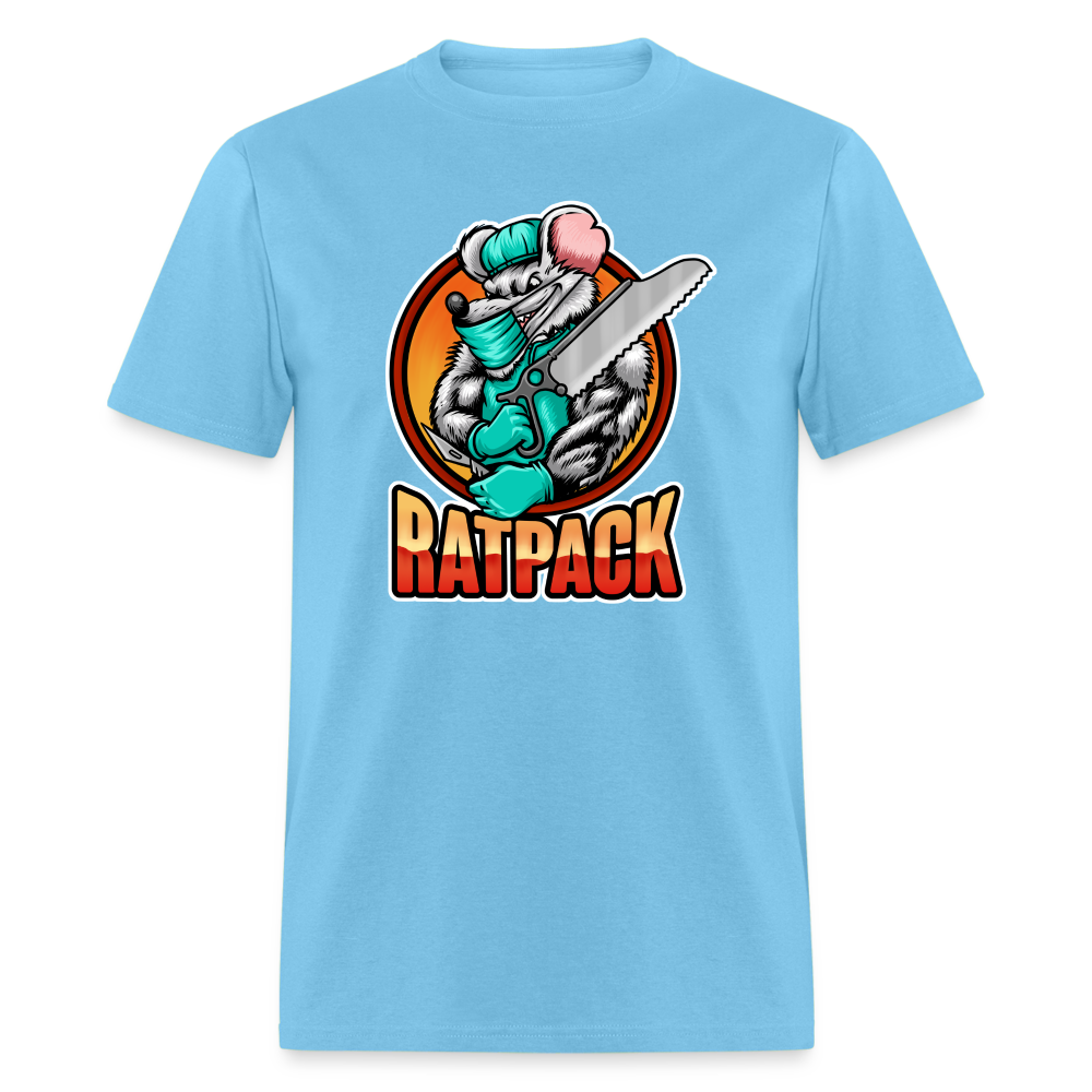 Ratpack Tee - aquatic blue