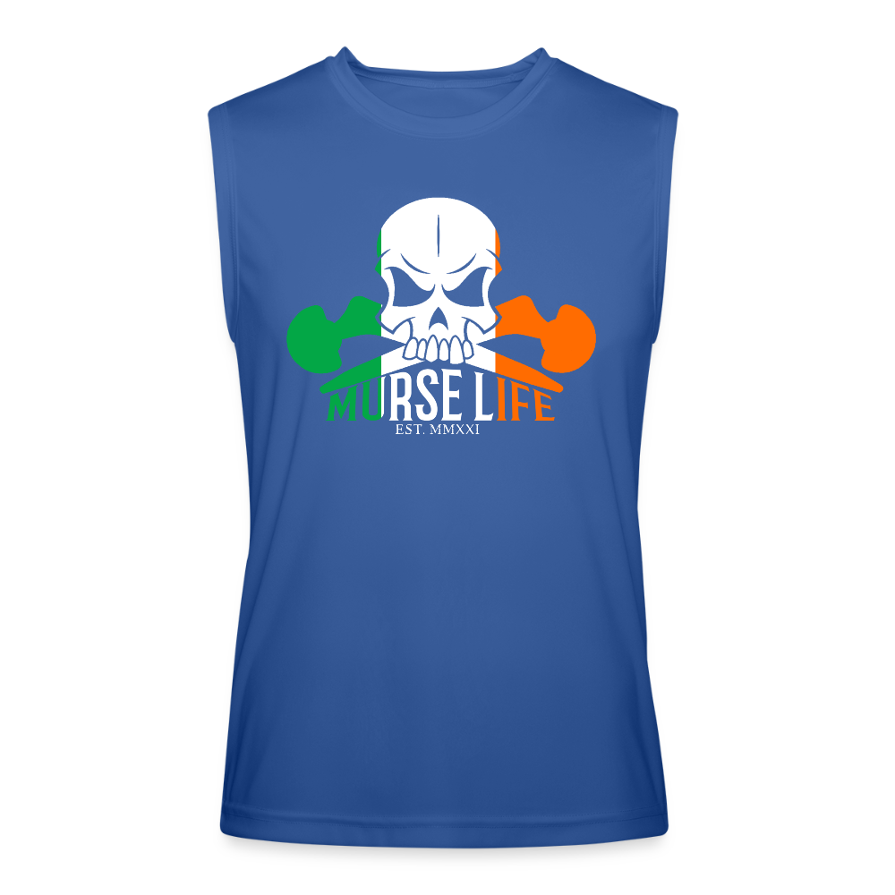 Men’s Performance Sleeveless Shirt - royal blue