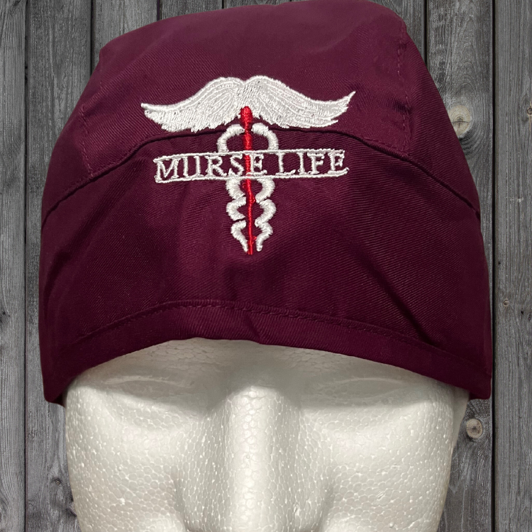 Murse Life Scrub Cap (Pallor Logo)
