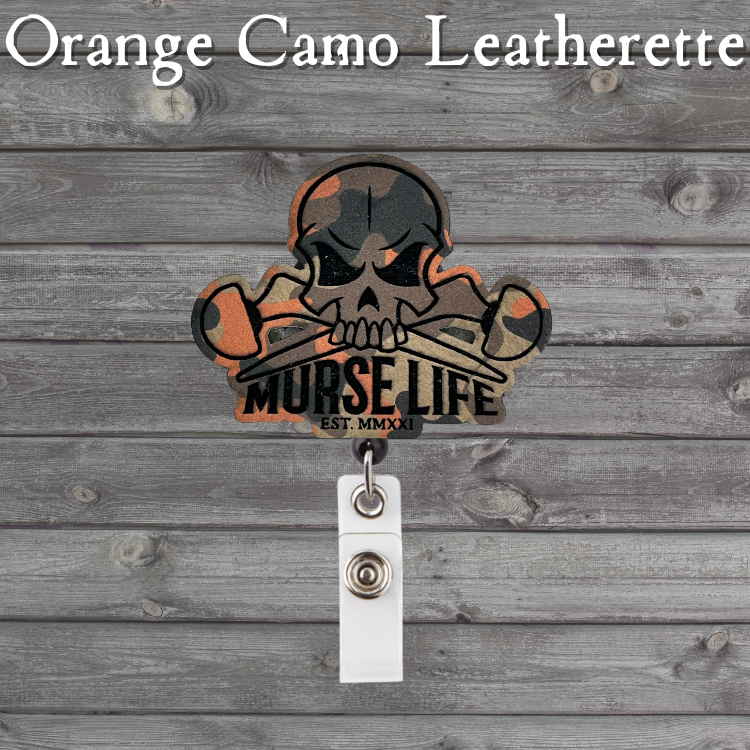 Badge Reel (Ortho Skull)