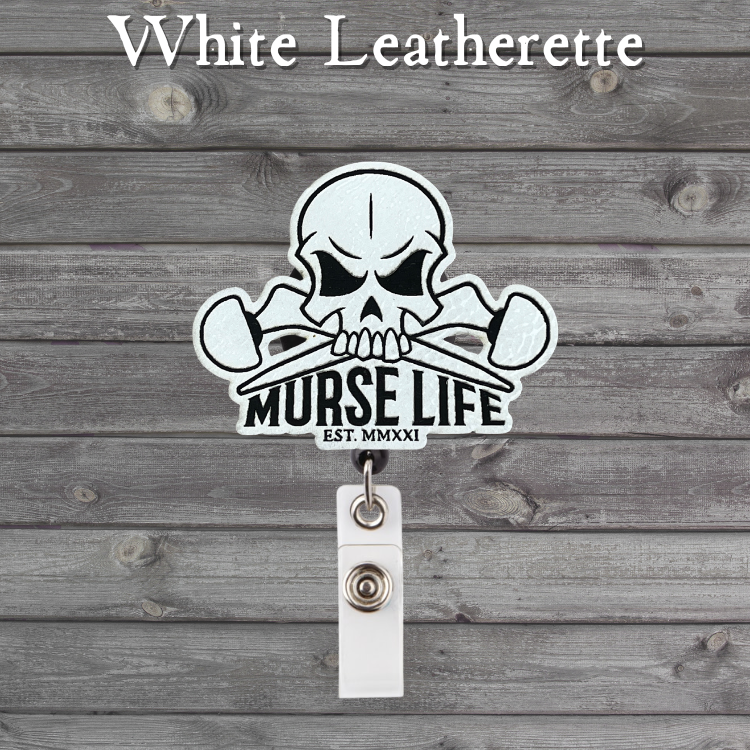 Badge Reel (Ortho Skull)