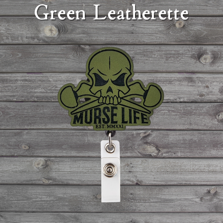 Badge Reel (Ortho Skull)