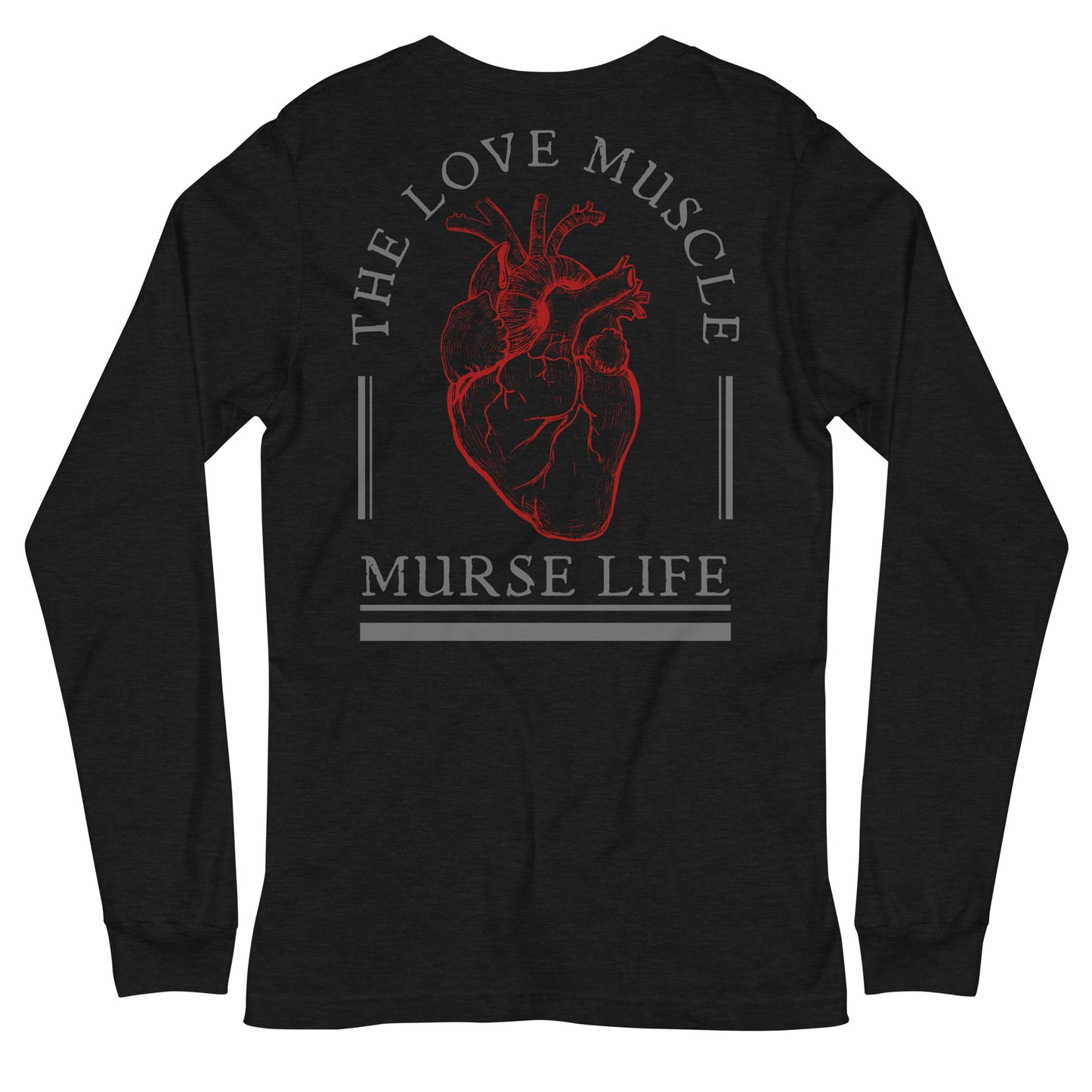 Love Muscle (Solid Red) Long Sleeve