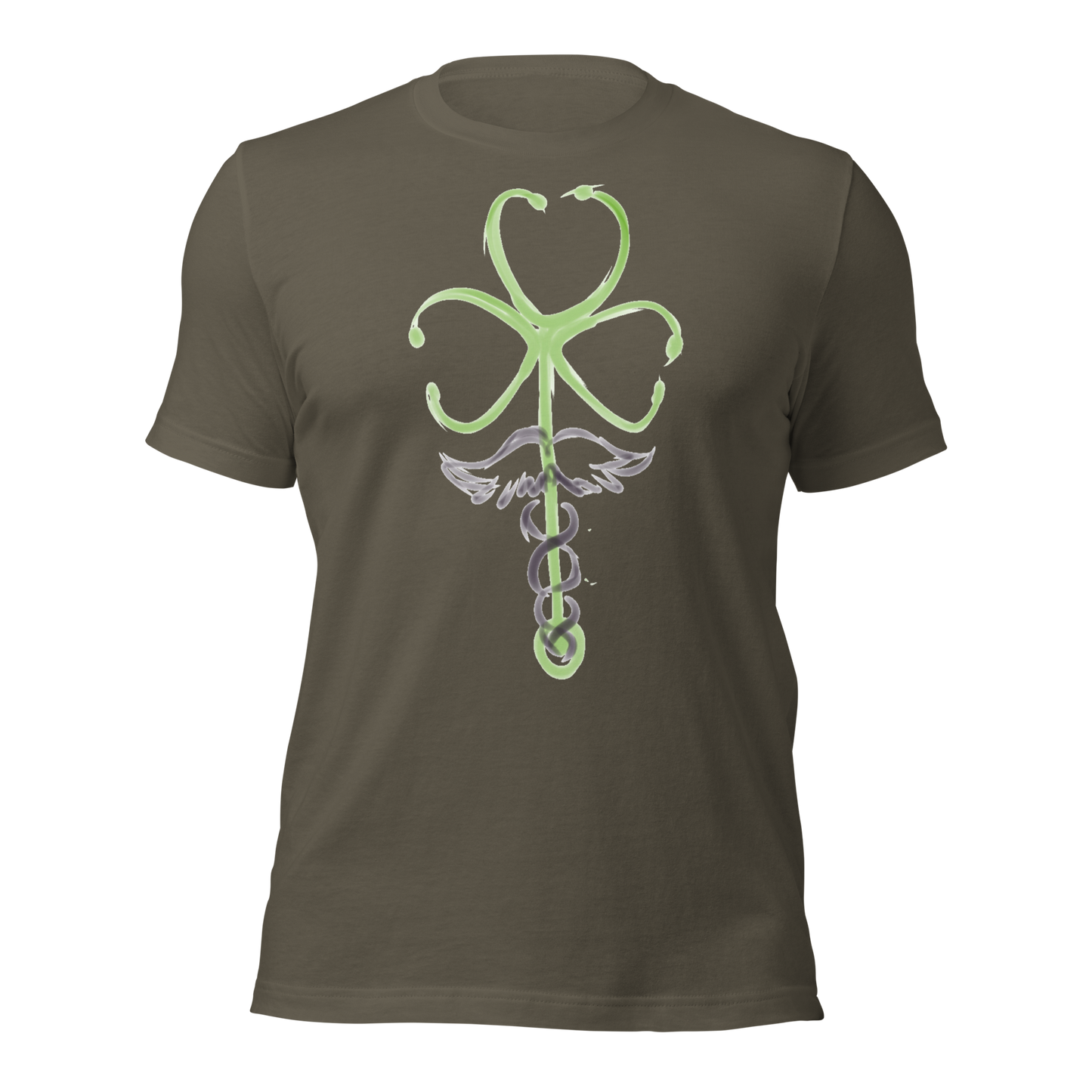 Shamrock Stethoscope Tee
