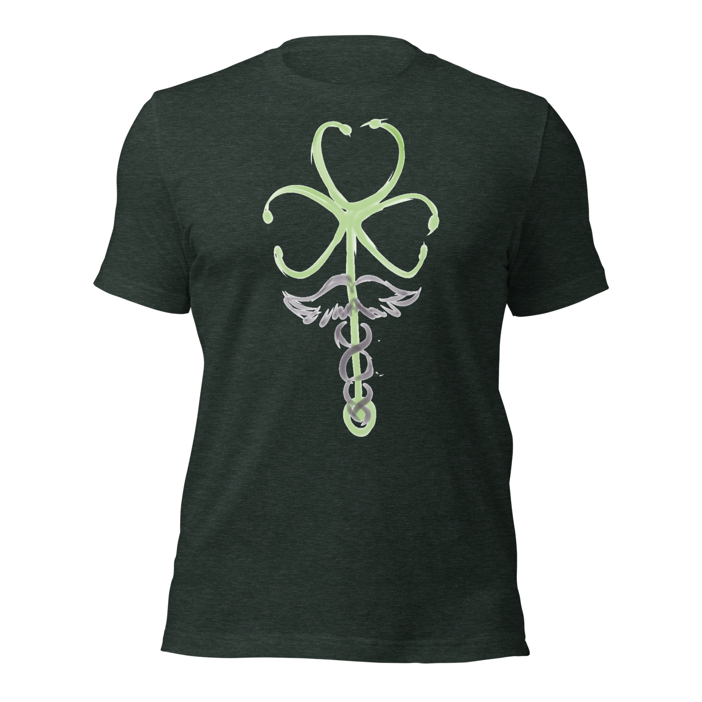 Shamrock Stethoscope Tee