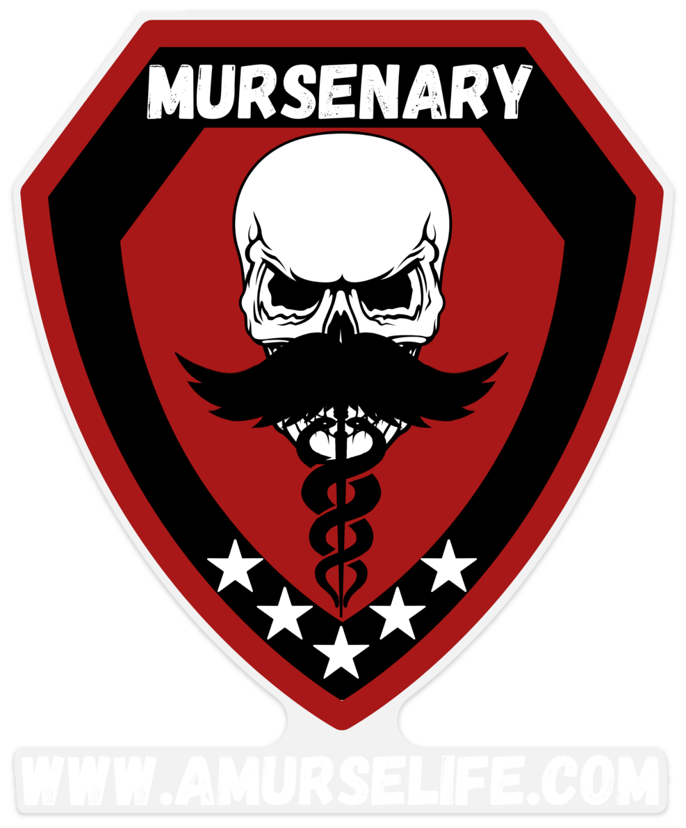 Mursenary Vinyl Sticker (Large)