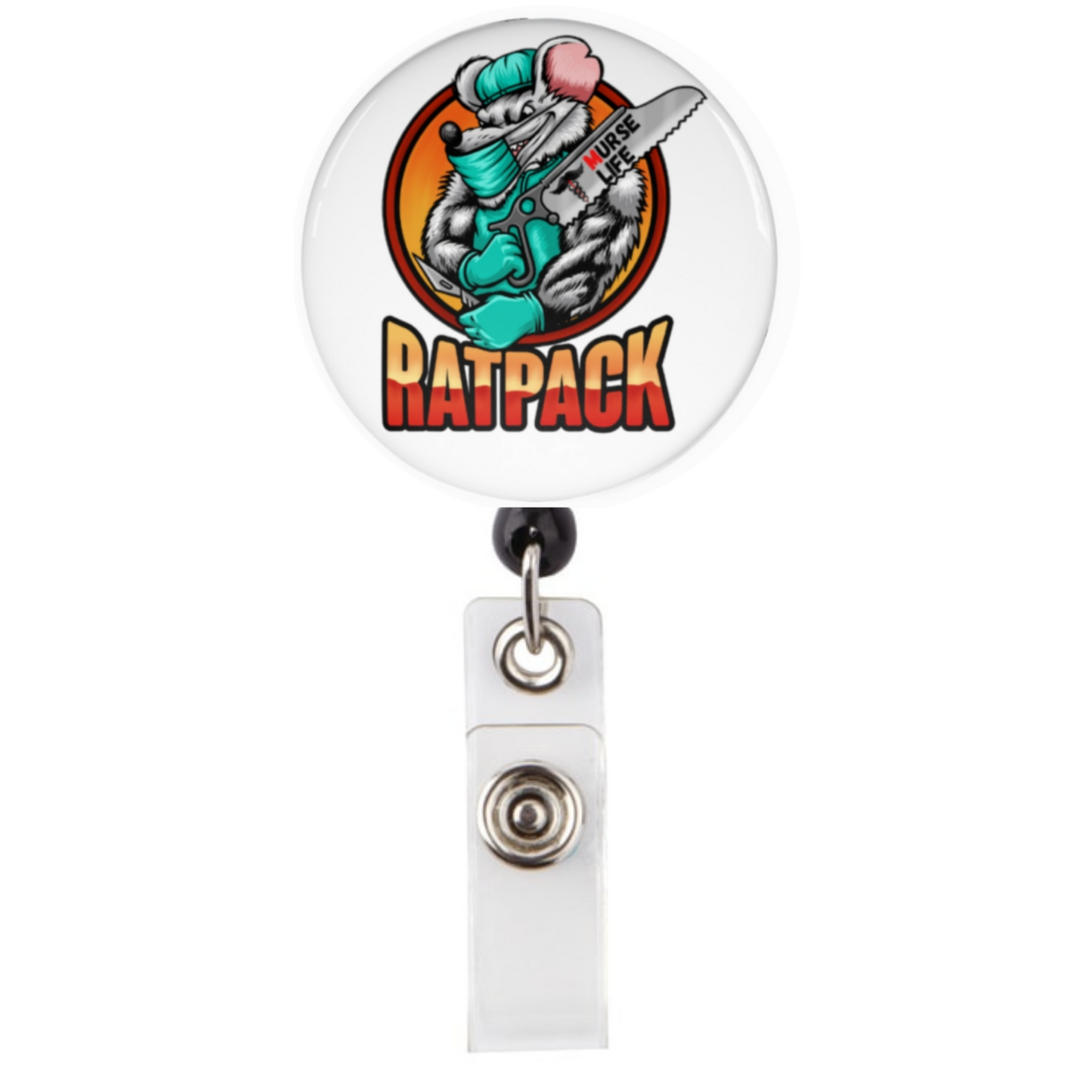 Murse Life Badge Reels Murse Life male nurse, murse life, murse