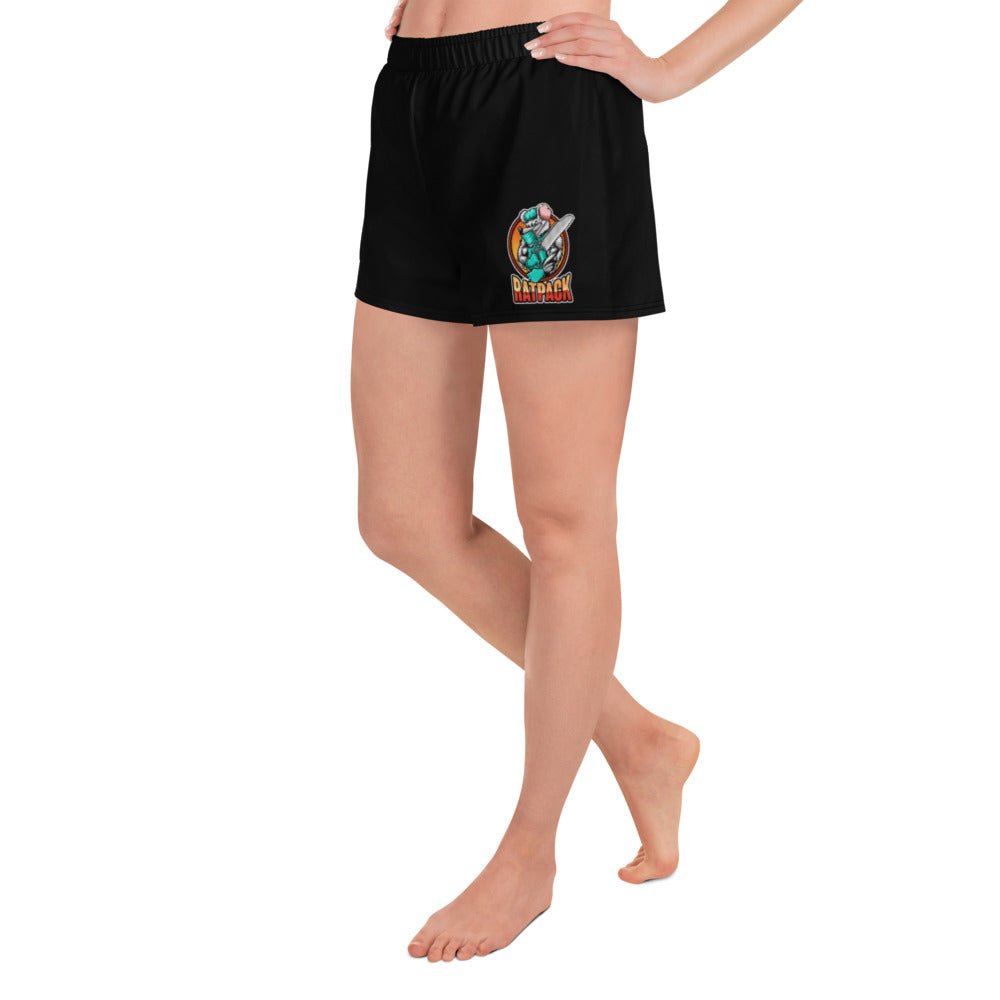 Women's RatPack Athletic Shorts Murse Life male nurse, murse life, murse