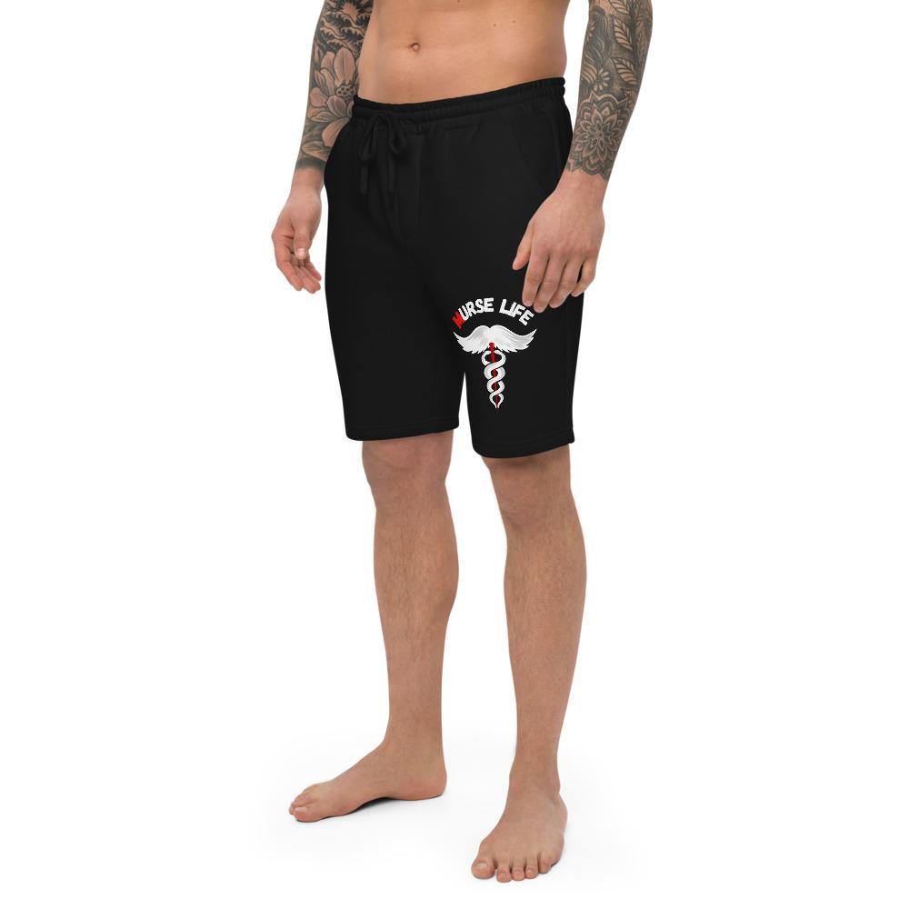 ML Pallor Fleece Shorts Murse Life male nurse, murse life, murse