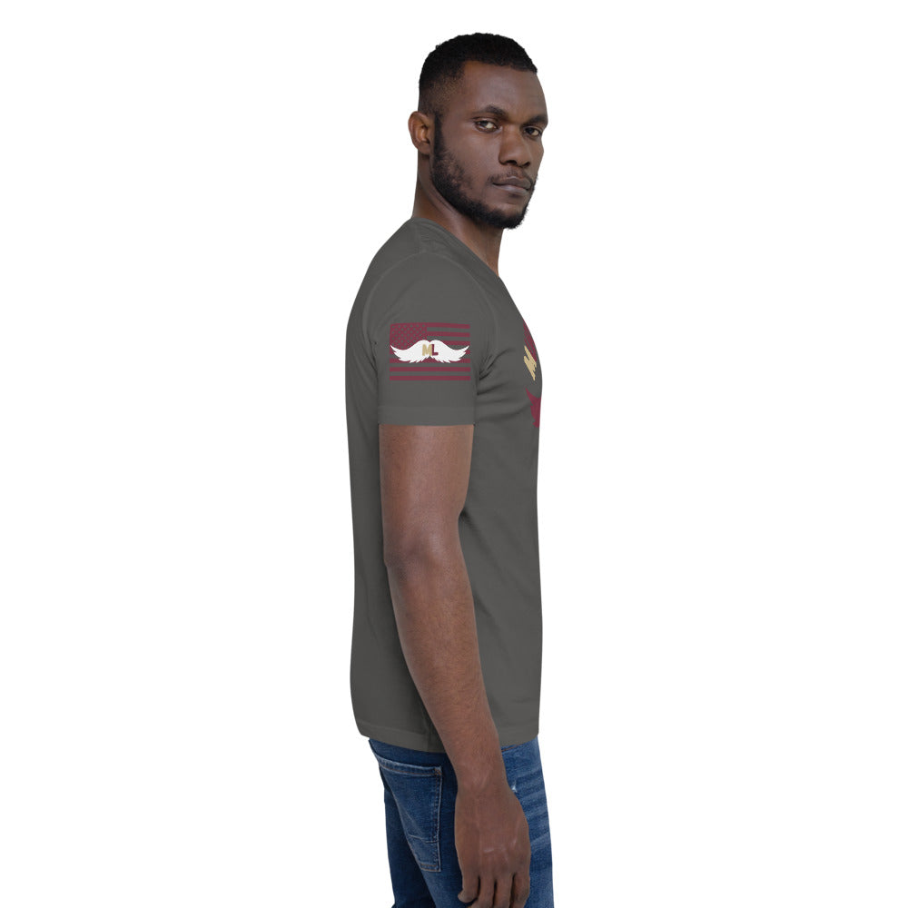Garnet and Gold ML T-Shirt Murse Life male nurse, murse life, murse