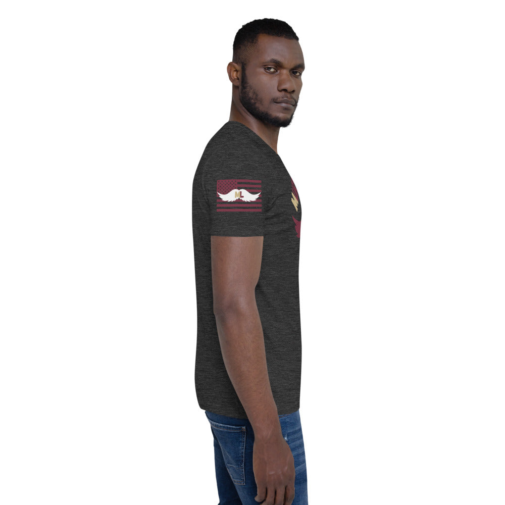 Garnet and Gold ML T-Shirt Murse Life male nurse, murse life, murse