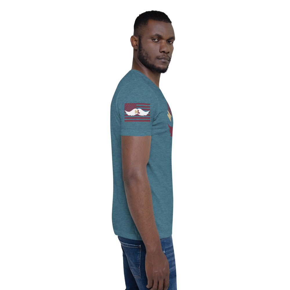 Garnet and Gold ML T-Shirt Murse Life male nurse, murse life, murse