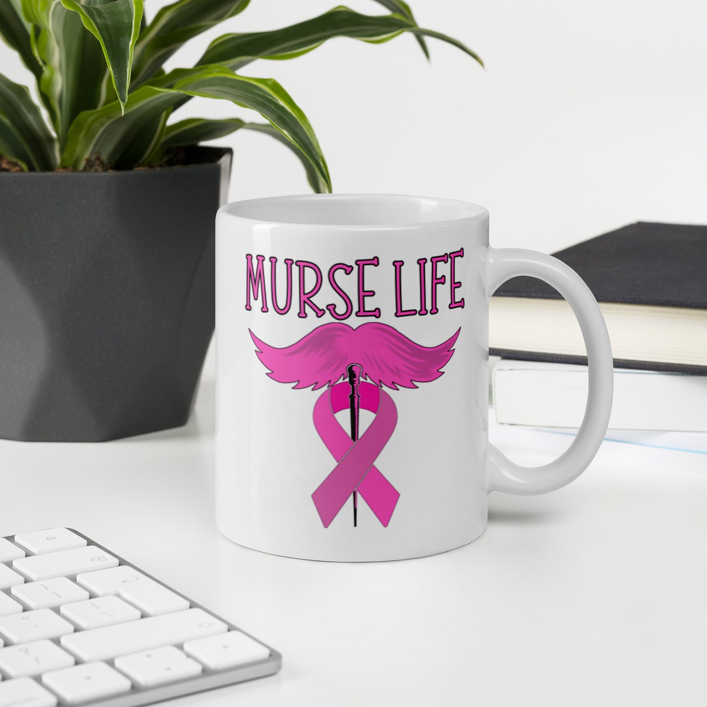 Murse Life Ribbon Mug