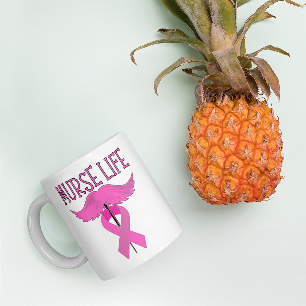 Murse Life Ribbon Mug