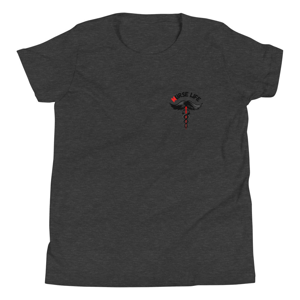 Youth "Dad Wears Scrubs" T-Shirt Murse Life male nurse, murse life, murse