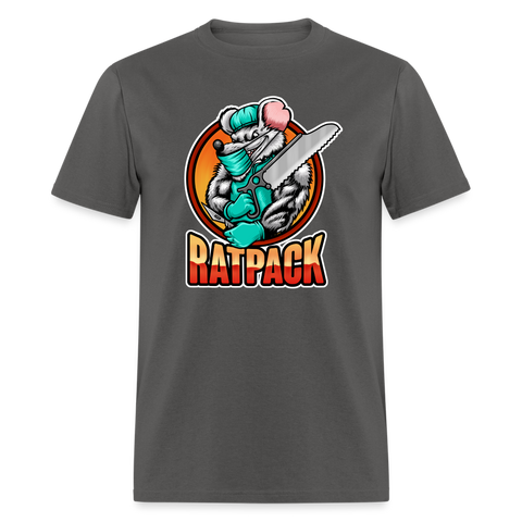 Ratpack Tee - charcoal