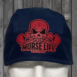 Murse Life Scrub Cap (Leather Ortho Skull)