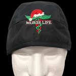 Murse Life Scrub Cap (Christmas Logo)