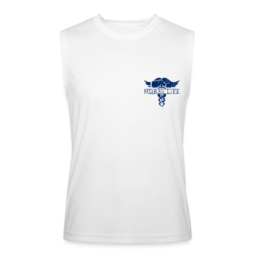 Betsy Ross Flag Performance Tank - white