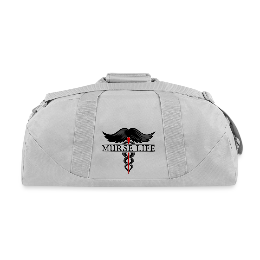 Murse Life Duffel (Original Logo) - gray