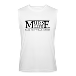 Murse Slogan Performance Tank - white