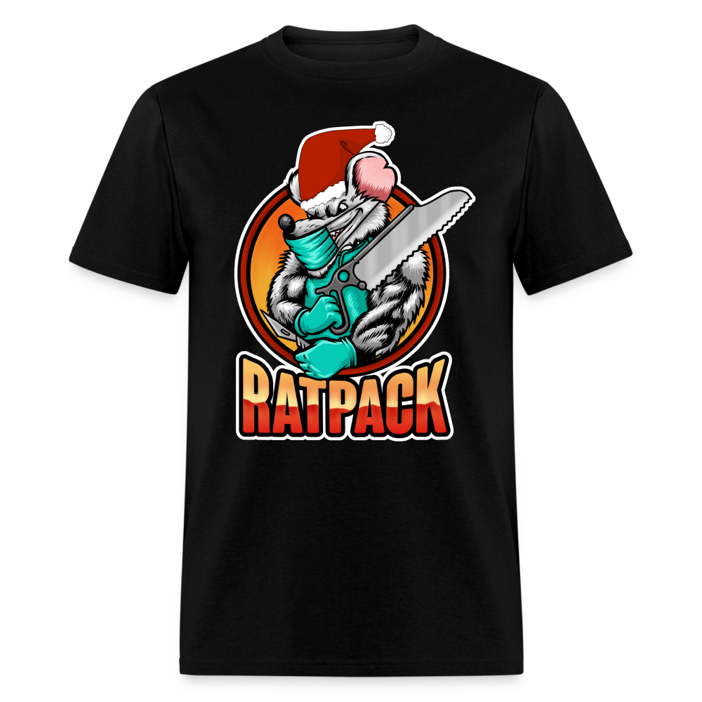 Christmas RatPack Tee - black