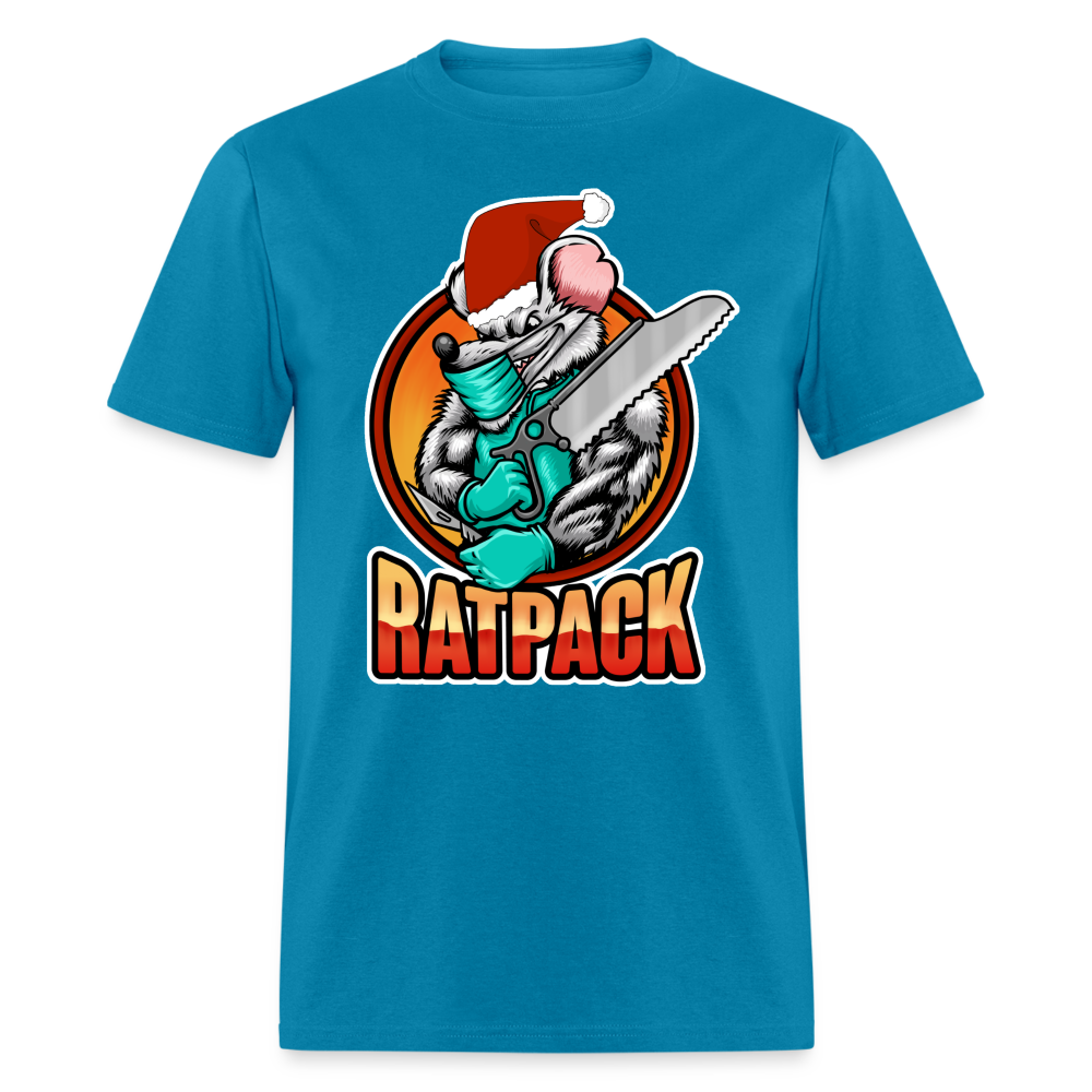 Christmas RatPack Tee - turquoise