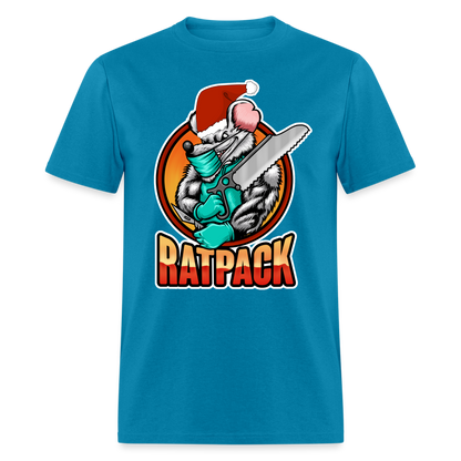 Christmas RatPack Tee - turquoise