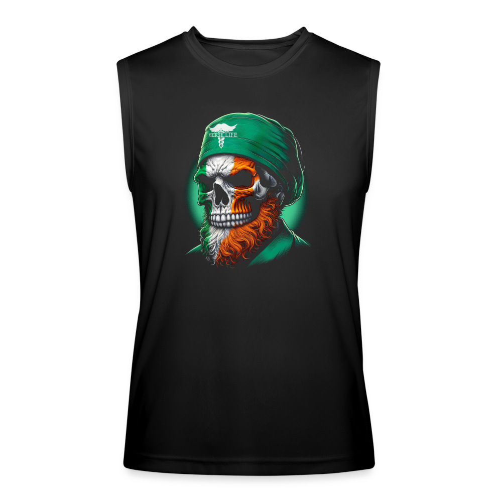 Irish Skull Performance Tank - black