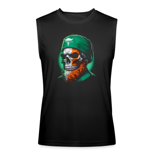 Irish Skull Performance Tank - black