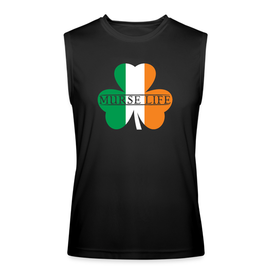 Shamrock Flag Performance Tank - black