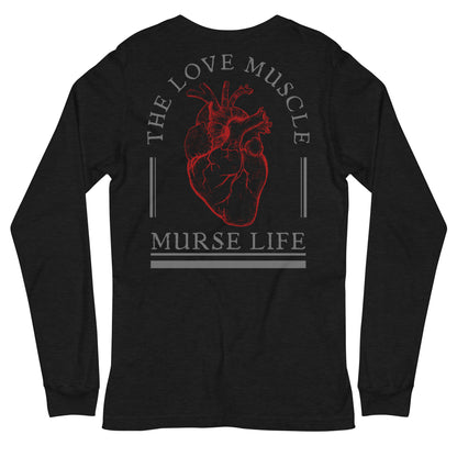 Love Muscle (Solid Red) Long Sleeve