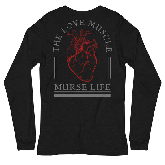 Love Muscle (Solid Red) Long Sleeve