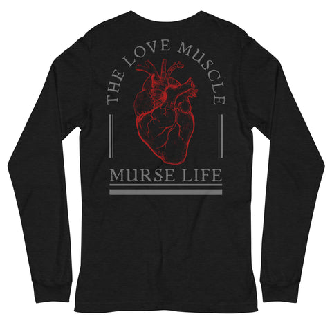 Love Muscle (Solid Red) Long Sleeve