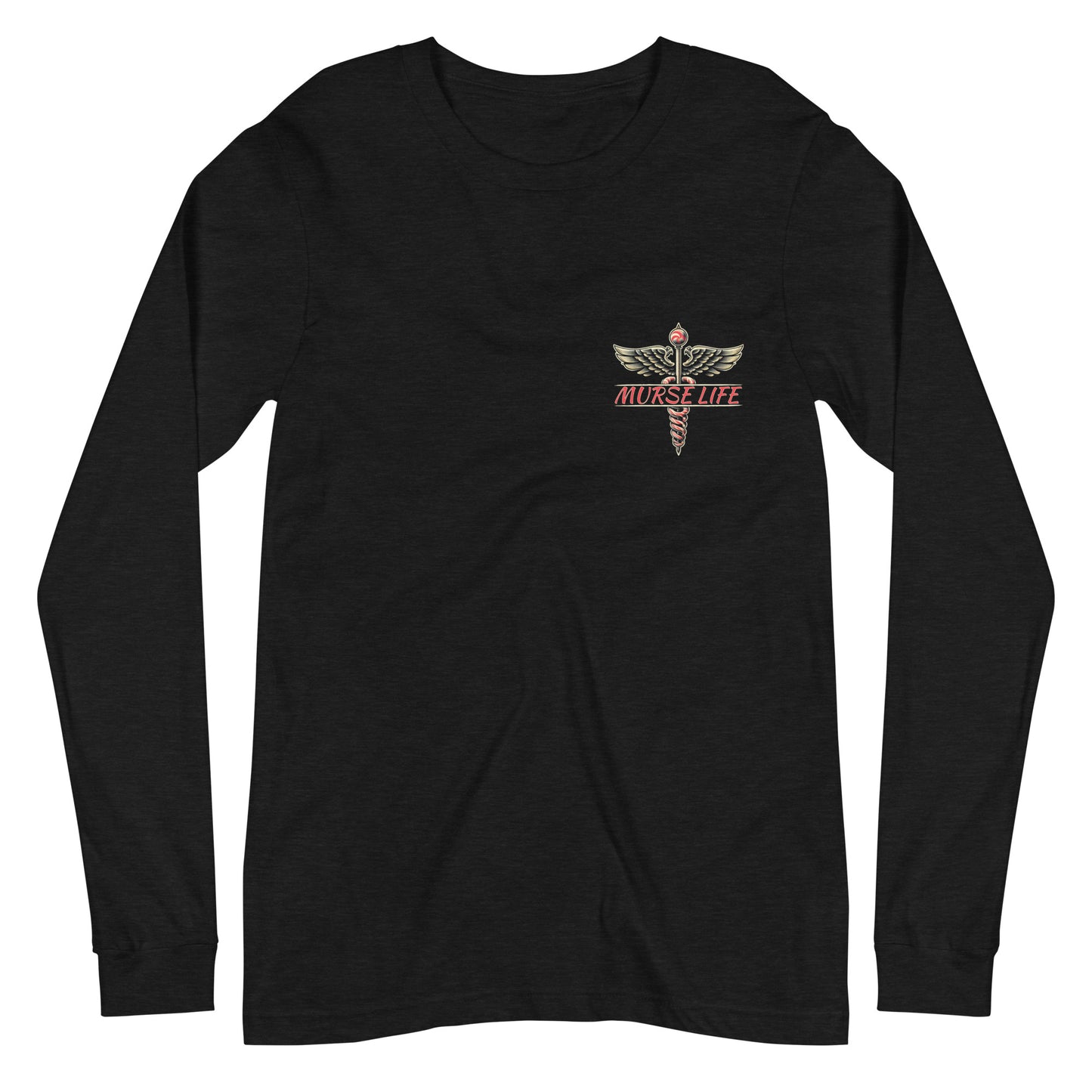 Christmas Caduceus Long Sleeve