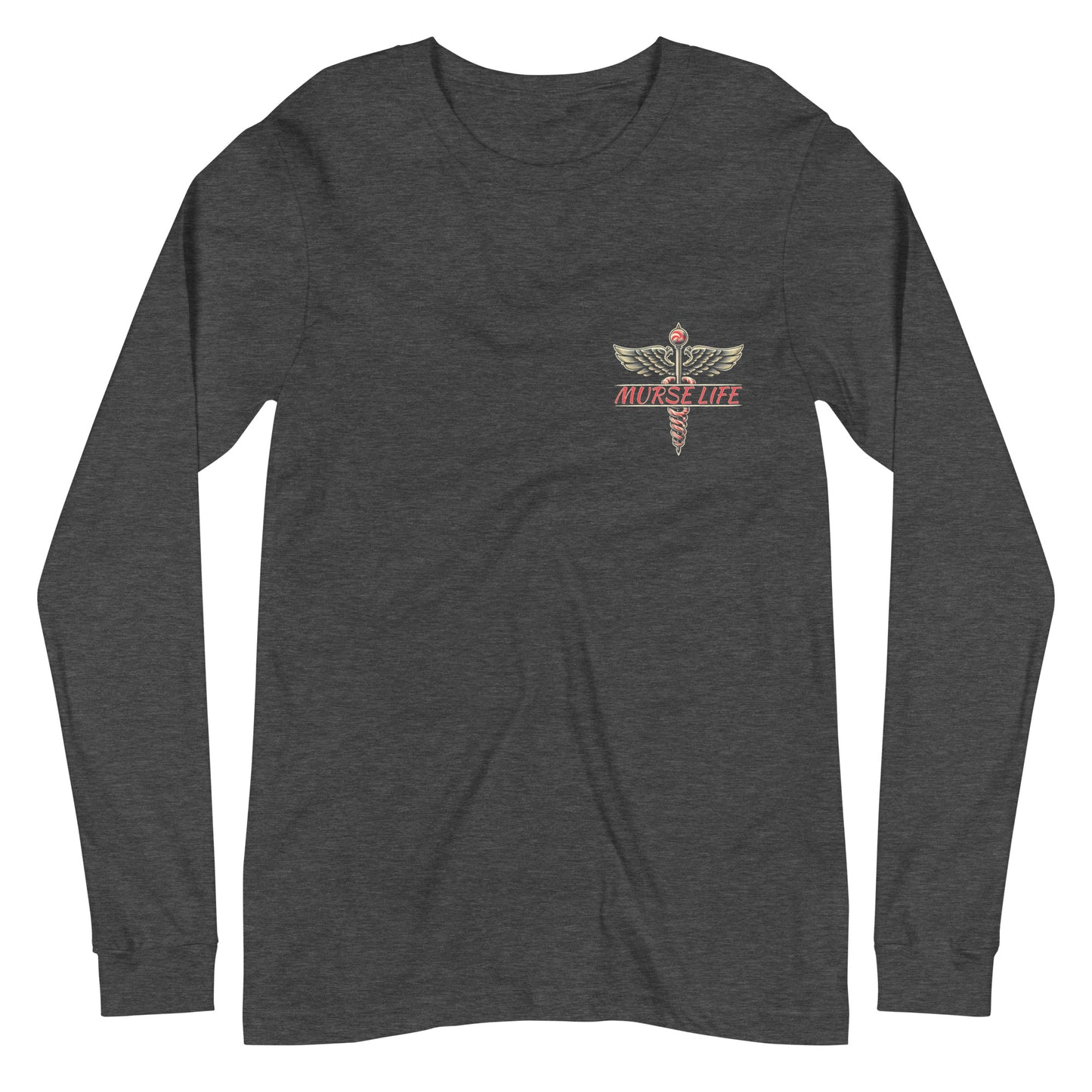 Christmas Caduceus Long Sleeve