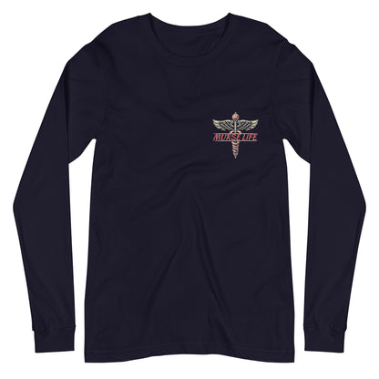 Christmas Caduceus Long Sleeve