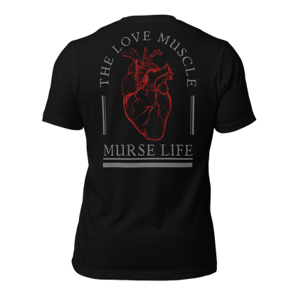 Love Muscle Tee (Solid Red)