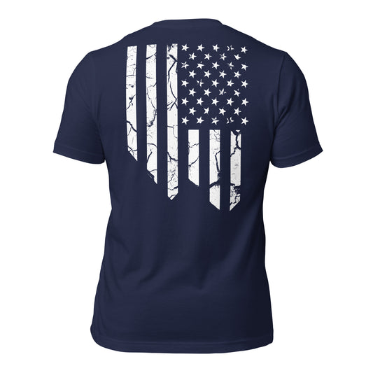 Distressed Flag Tee