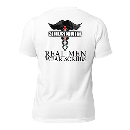 Real Men Wear Scrubs Tee