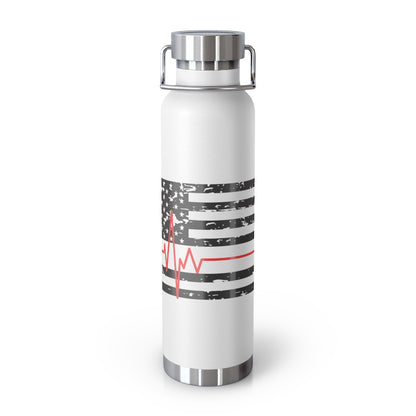 Thin Red Line Insulated Bottle Murse Life male nurse, murse life, Mug murse