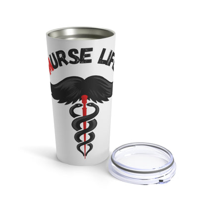 ML Stache Tumbler Murse Life male nurse, murse life, Mug murse