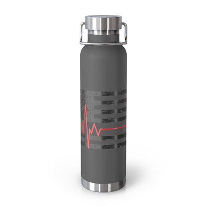 Thin Red Line Insulated Bottle Murse Life male nurse, murse life, Mug murse