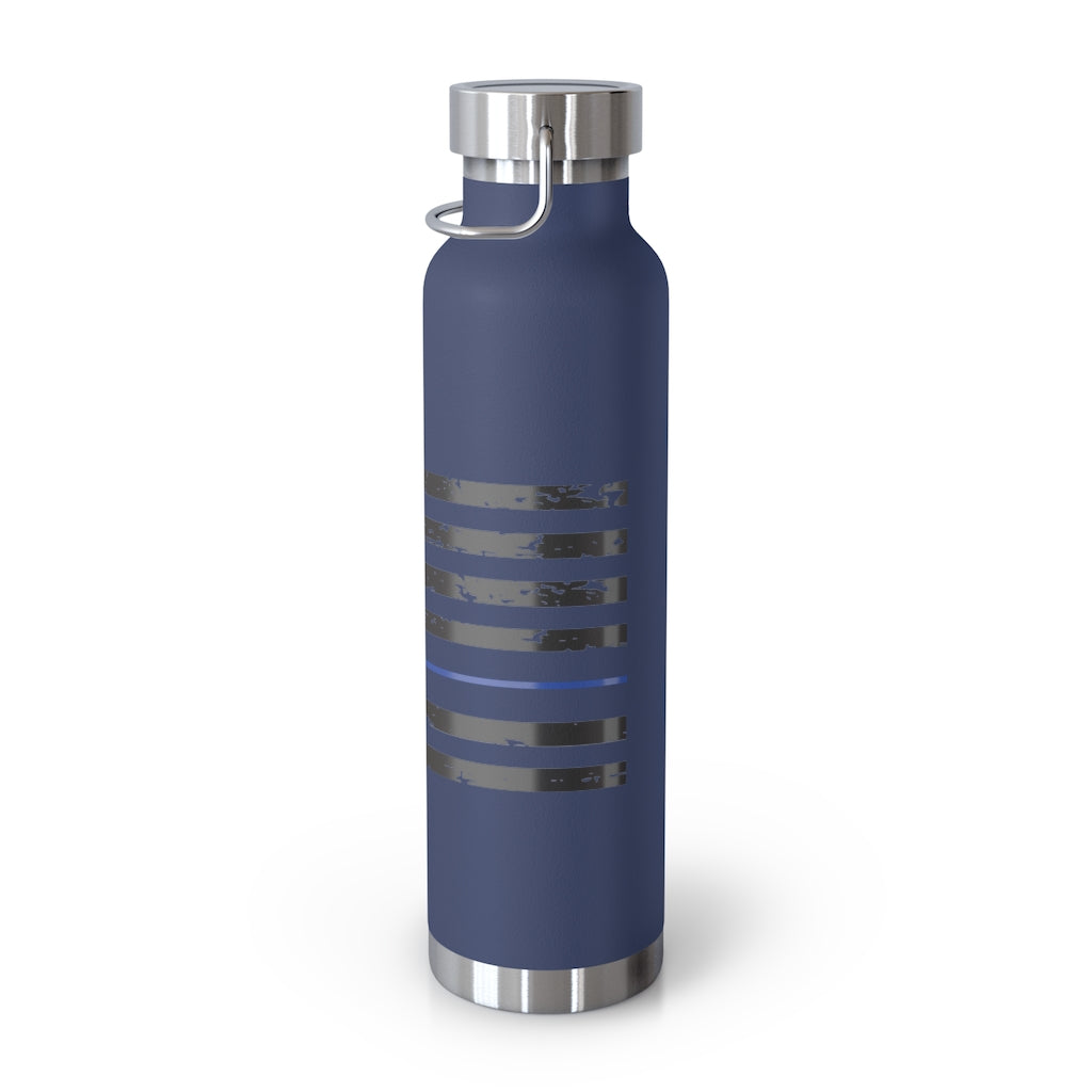 Thin Blue Line Insulated Bottle Murse Life male nurse, murse life, Mug murse