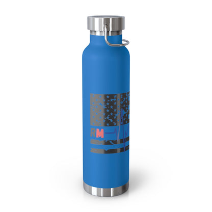 Thin Blue Line Insulated Bottle Murse Life male nurse, murse life, Mug murse