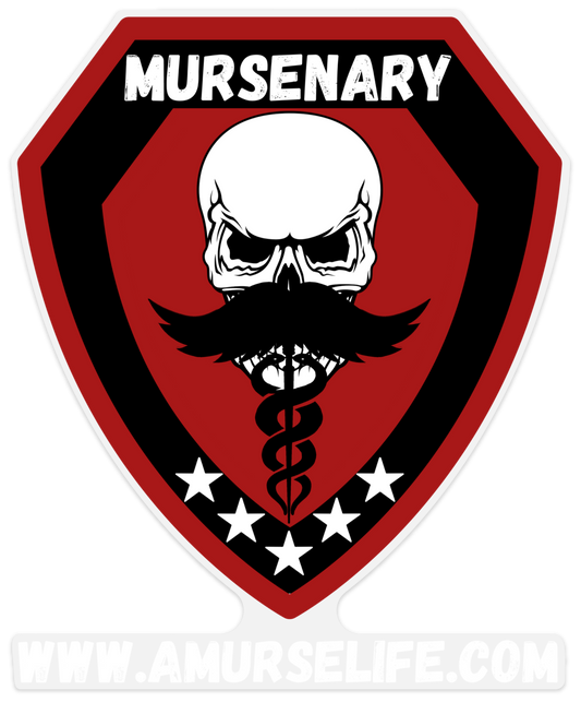 Mursenary Vinyl Sticker (Large)