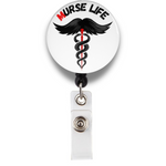 Murse Life Badge Reels Murse Life male nurse, murse life,  murse