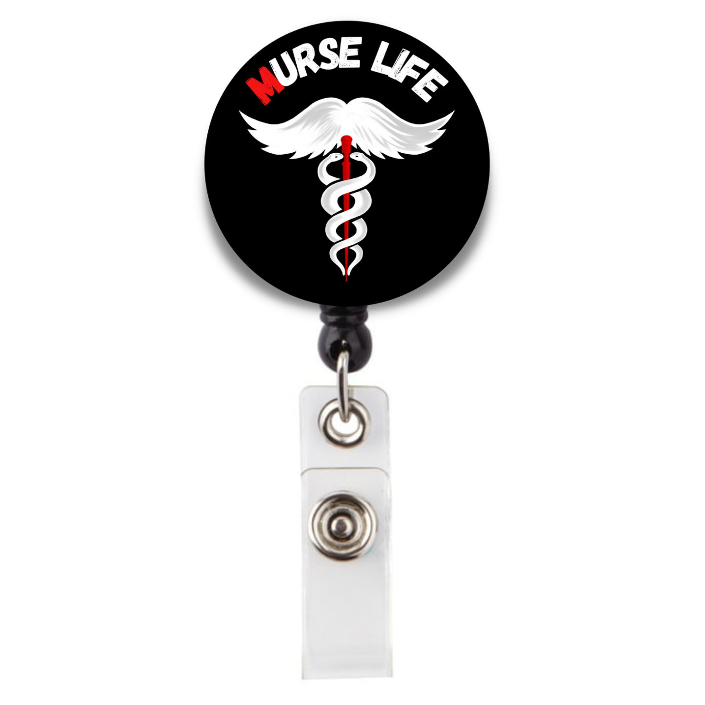 Murse Life Badge Reels Murse Life male nurse, murse life,  murse